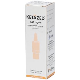 Ketazed® 0,25 mg/ml Augentropfen, Lösung