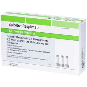 SPIOLTO Respimat 2,5 µg/2,5 µg Hub Nachfüllpackung