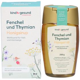 Bio-Fenchel und Thymian Honigsirup - kindgesund®