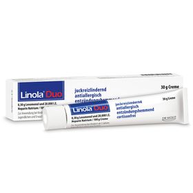 Linola® Duo - Cortisonfreie Creme gegen Juckreiz bei Neurodermitis und Ekzemen