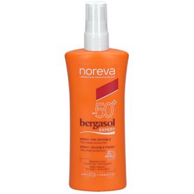 Noreva Laboratories bergasol expert Invisible Finish Spray SPF 50+