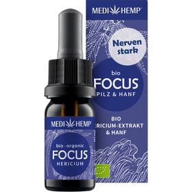MEDIHEMP Bio FOCUS Hericium-Extrakt & Hanf