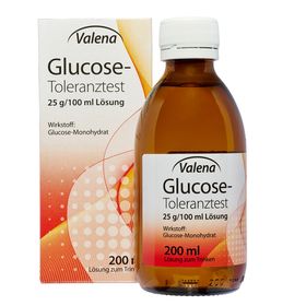 Valena Glucose Toleranztest 25 g/100 ml