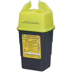 Sharpsafe® 1L green, Abwurfbehälter/Kanülensammler