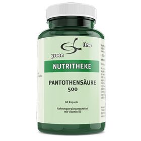 green line Pantothensäure 500