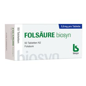 Folsäure biosyn 5 mg Tabletten