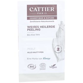 CATTIER weißes Heilerde Peeling alle Hauttypen