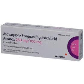 ATOVAQUON/Proguanil-HCl Amarox 250 mg/100 mg FTA