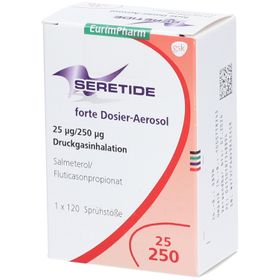 SERETIDE forte Dosier-Aerosol 25 µg/250 µg 120 Hub