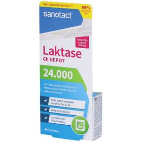 sanotact® Laktase 24.000 6h DEPOT