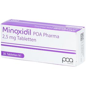 MINOXIDIL POA Pharma 2,5 mg Tabletten