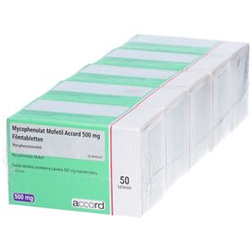 MYCOPHENOLAT MOFETIL Accord 500 mg Filmtabletten