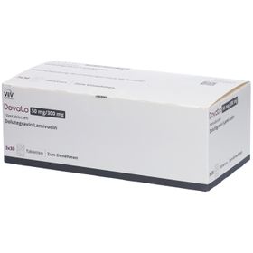 DOVATO 50 mg/300 mg Filmtabletten Blisterpackung