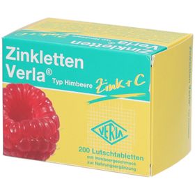 Zinkletten Verla® Himbeere Lutschtabletten