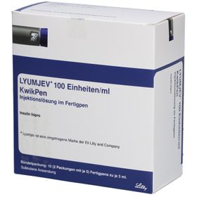 LYUMJEV 100 E/ml KwikPen Inj.-Lsg.im Fertigpen