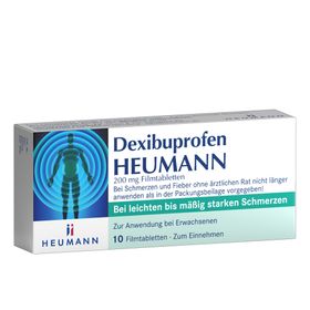 Dexibuprofen HEUMANN 200 mg Filmtabletten