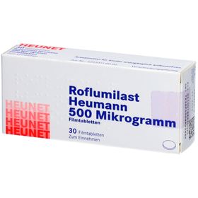 ROFLUMILAST Heumann 500 Mikrogramm Filmtab.Heunet