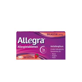 Allegra® Allergietabletten - Jetzt 10% mit dem Code "allegra10" sparen*
