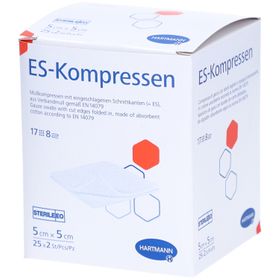 ES-Kompressen steril 8fach 5 x 5 cm