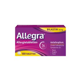 Allegra - schnell bei Heuschnupfen & ganzjährigen Allergien - Jetzt 10% mit dem Code allegra10 sparen*
