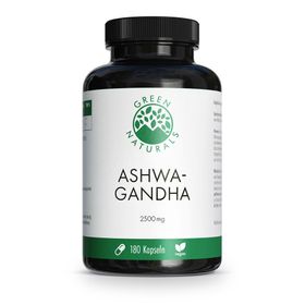 GREEN NATURALS Ashwagandha 2500 mg Hochdosis vegan