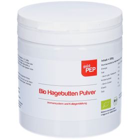 quickPEP Bio Hagebutten Pulver - Immunsystem & Kollagenbildung