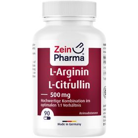 Zein Pharma® L-Arginin + L-Citrullin 500 mg
