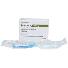 REMSIMA 100 mg Plv.f.e.Konz.z.Her.e.Inf.-Lsg.Dsfl.