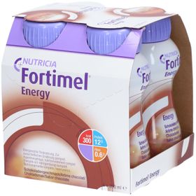 Fortimel® 1.5 kcal Schokolade – Hochkalorische Trinknahrung mit allen wichtigen Nährstoffen, Vitaminen, Mineralien und Spurenelementen – 300 kcal und 12 g Eiweiß pro Flasche