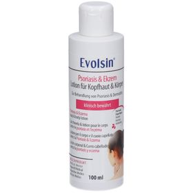 Evolsin Ekzem & Psoriasis Lotion für Kopfhaut und Körper