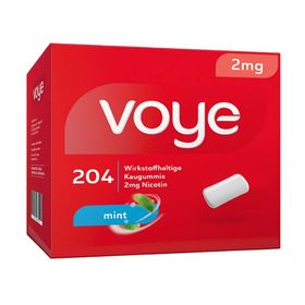 Voye Mint 2 mg wirkstoffhaltiges Kaugummi
