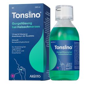 Tonsino® Gurgellösung bei Halsschmerzen