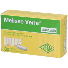 Verla-Pharm Melisse Verla® purKaps Hochwertiger Melissenblätterextrakt
