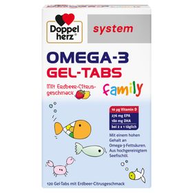 Doppelherz® system OMEGA-3 GEL-TABS family