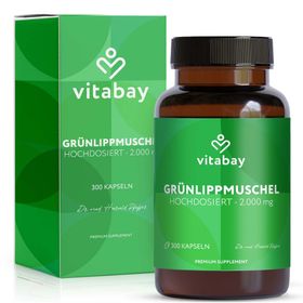 Vitabay GRÜNLIPPMUSCHEL 2000 mg hochdosiert