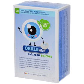OKKLUGLAS® kids AERO SILICONE Uhrglasverband mit Silikonkleber