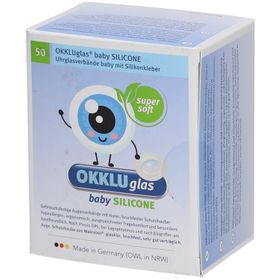 OKKLUGLAS® baby SILICONE Uhrglasverband mit Silikonkleber