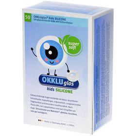 OKKLUGLAS® kids SILICONE Uhrglasverband mit Silikonkleber