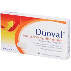 DUOVAL® 500 mg/150 mg Filmtabletten