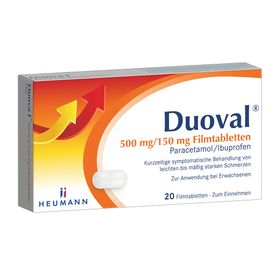 HEUMANN Duoval® 500 mg/150 mg Filmtabletten