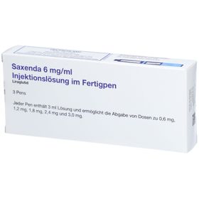 SAXENDA 6 mg/ml Injektionslsg.i.e.Fertigpen