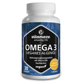 Vitamaze Omega 3 Vegan Algenöl Hochdosiert