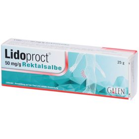 GALEN pharma GmbH – Lidoproct 50 mg/g Rektalsalbe