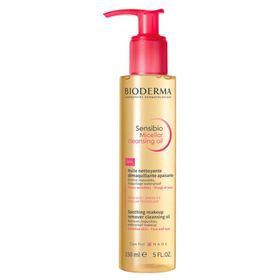 BIODERMA Sensibio, Mizellenreinigungsöl - Entfernt sanft wasserfestes Make-Up und Schmutz, beruhigt und pflegt durch Omega 3 & 6. Für empfindliche Haut