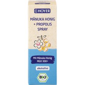 Hoyer Manuka Honig + Propolis Spray alkoholfrei – für Hals & Rachen