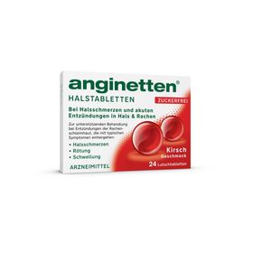 anginetten® Halstabletten zuckerfrei mit Kirschgeschmack