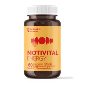 Botanical Health MotiVital® mit Griffonia, L-Tyrosin und Rosenwurz Kapseln