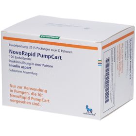 NOVORAPID PumpCart 100 E/ml Inj.-Lsg.i.e.Patrone