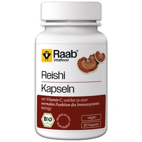 Raab Vitalfood® Bio Reishi Kapseln