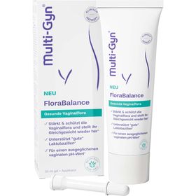 Multi-Gyn FloraBalance Gel 50ml, klinisch erwiesen zur Wiederherstellung, Stärkung und zum Schutz der Intimflora